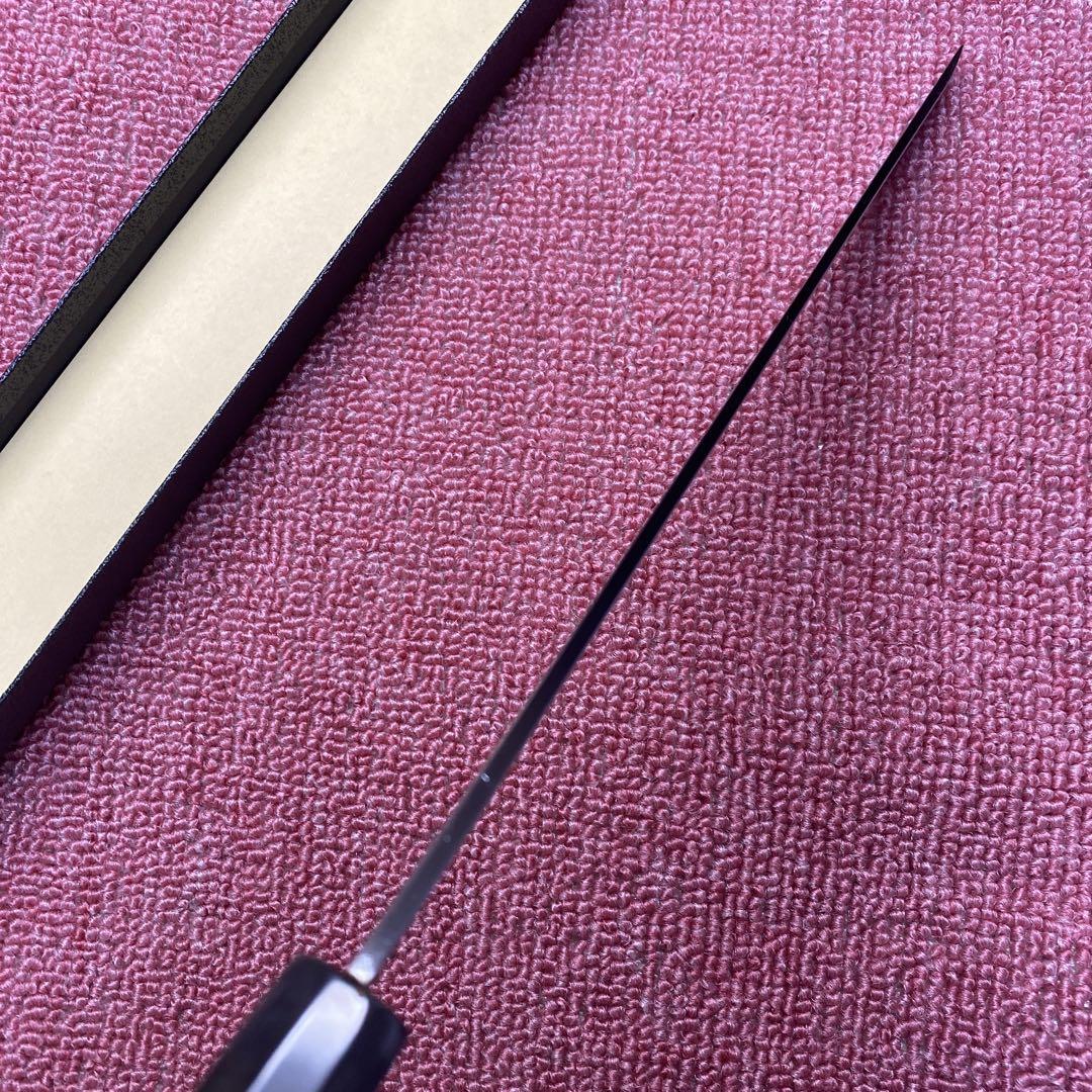 青二鋼 先丸柳刃包丁240㎜ 8寸