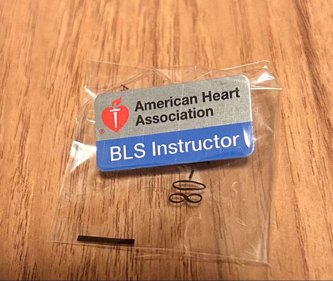 AHAピンバッチ購入(BLS/ACLS/PALS/PEARS/CPR)について【BLS横浜】