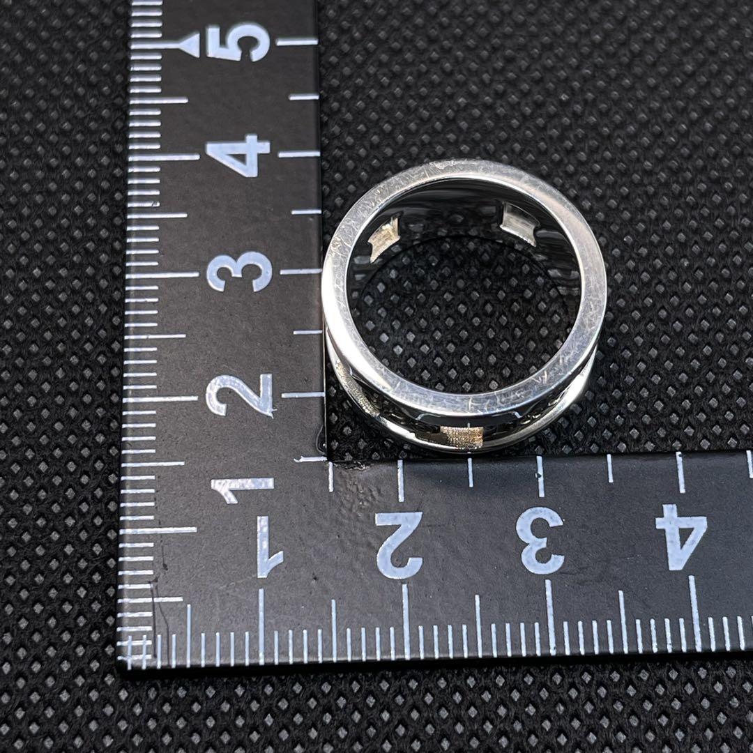 海外限定スパイク販売 希少】ティファニー リング エレメント オープン 11号 #A-193 アクセサリー