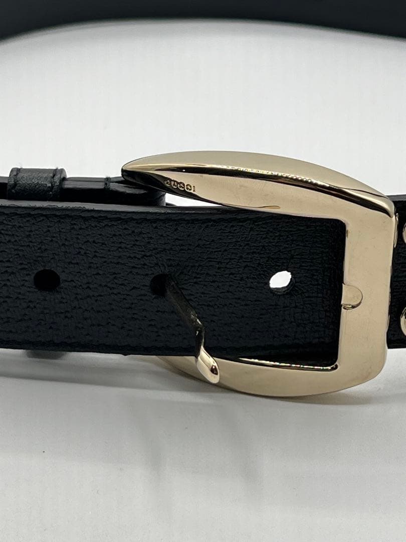 【GUCCIベルト キャンバス】ブラック 美品 シンプル スーツ メンズ 【GUCCIベルト キャンバス】ブラック 美品 シンプル スーツ メンズ