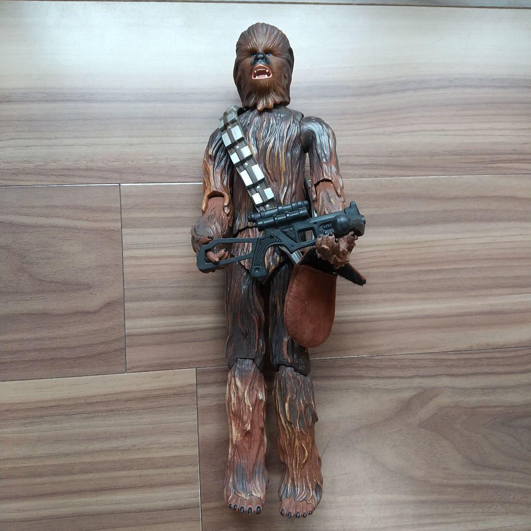 チューバッカ フィギュア 約30cm ブラスター付き