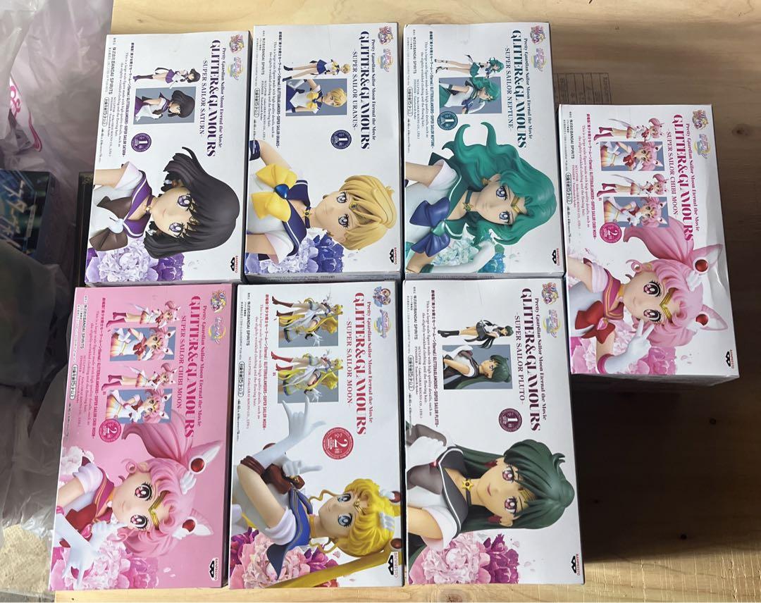 セーラームーン GLITTER&GLAMOURS まとめ売り 美少女戦士セーラームーン GLITTER&GLAMOURS まとめ売り7個セット