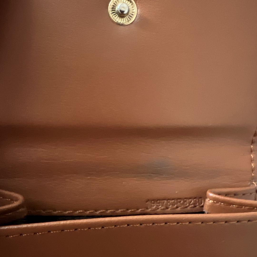 【美品】　セリーヌ　トリオンフ　三つ折り財布