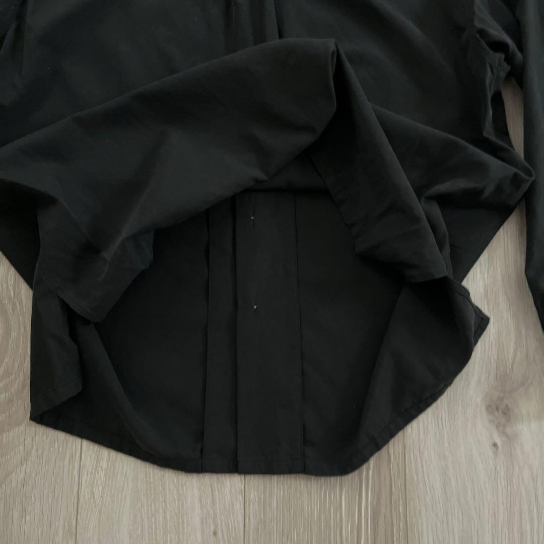 タグ付き　アプレッセ　シルクコットン　オープンカラー　L/S シャツ