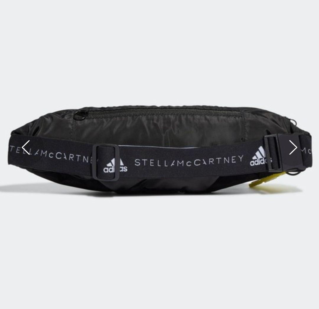 美品 adidas by STELLA McCARTNEY バムバッグ ブラック