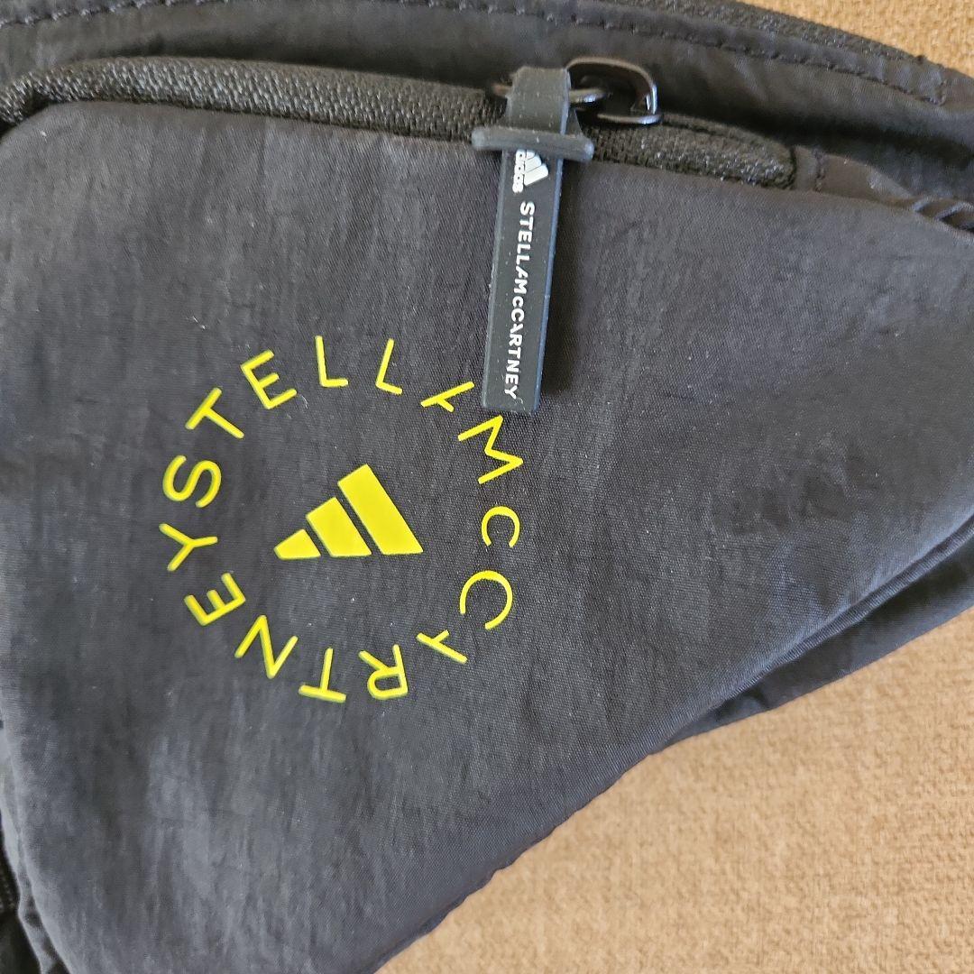 美品 adidas by STELLA McCARTNEY バムバッグ ブラック