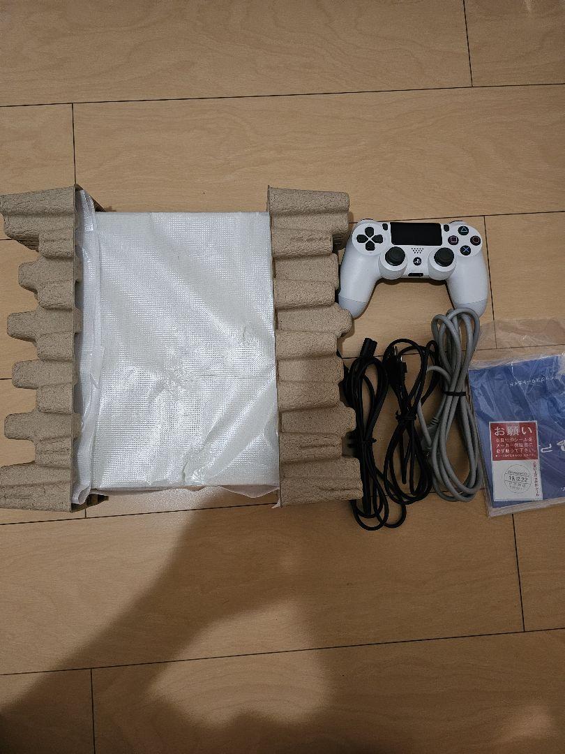 SONY PS4 本体 グレイシャー ホワイト 500GB　CUH-2200A