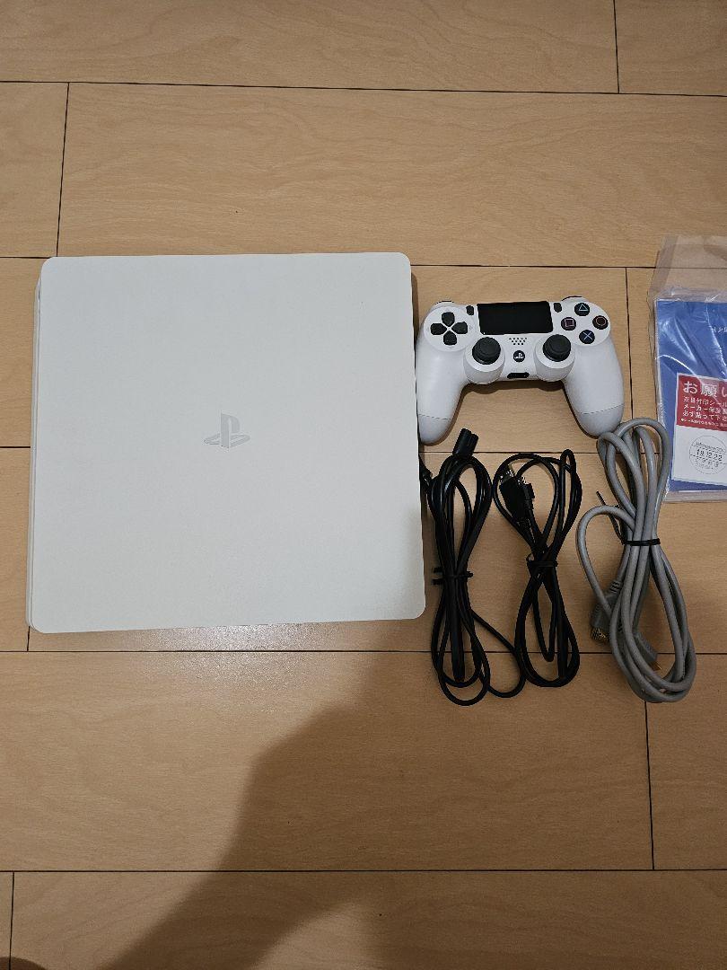 SONY PS4 本体 グレイシャー ホワイト 500GB　CUH-2200A