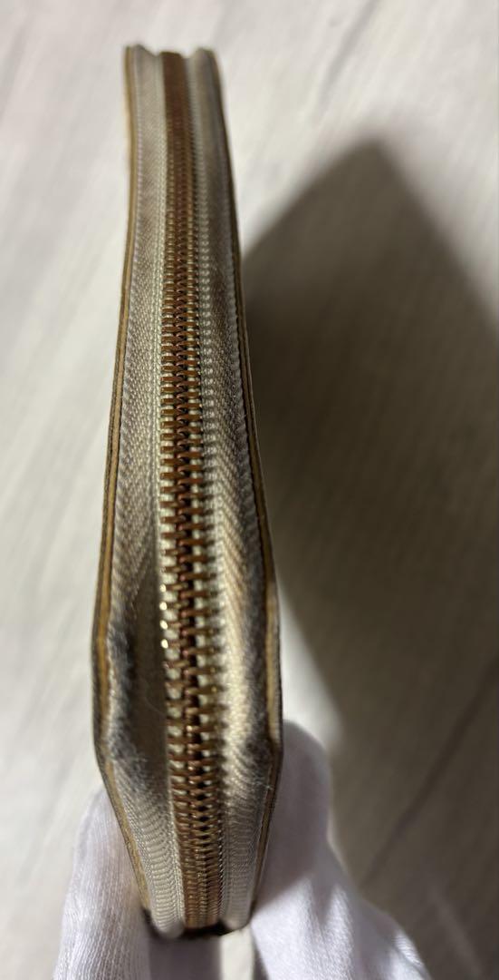 LOUIS VUITTON ヴィトン 長財布 ダミエ アズールジッピーウォレット