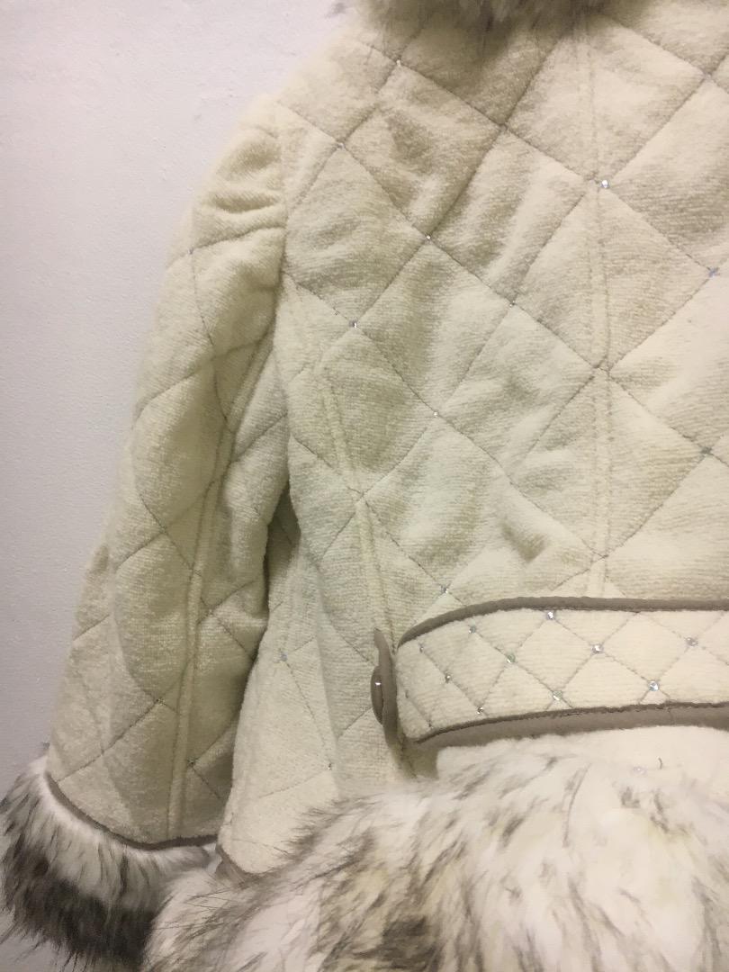 新品超歓迎 伊太利屋 ショートコート 中綿 首元あったか gd42A-m17867434618 トリミングコート フェイクファー 品質保証人気
