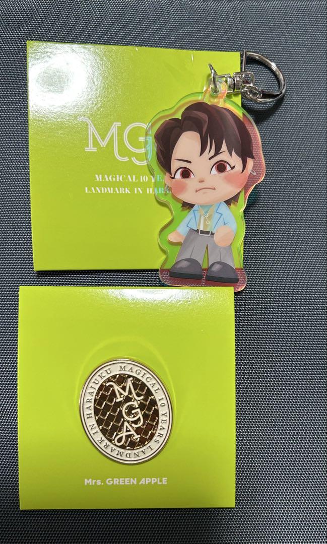 Mrs. GREEN APPLE若井滉斗アクリルスタンドキーホルダー　未開封 Mrs. GREEN APPLE アクリルスタンド キーホルダー 若井滉斗MGA