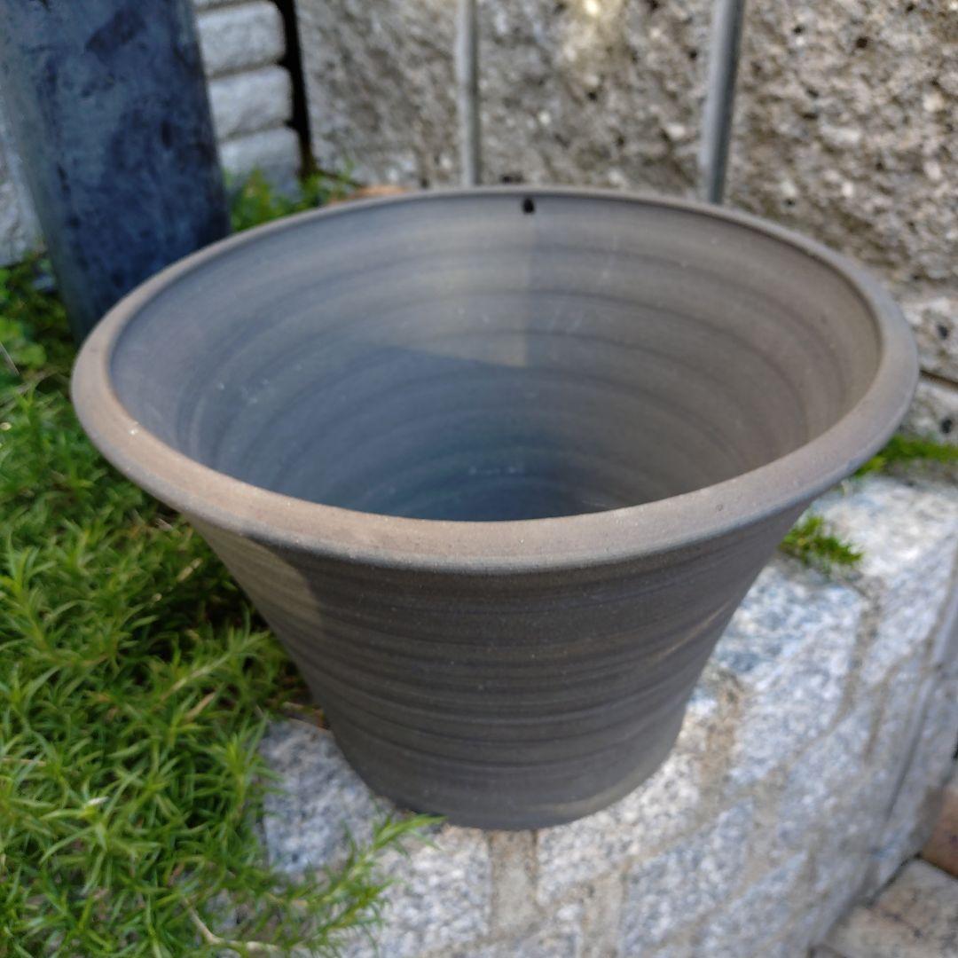 三河焼 9号めだか鉢 睡蓮鉢 直径27cm - メルカリ