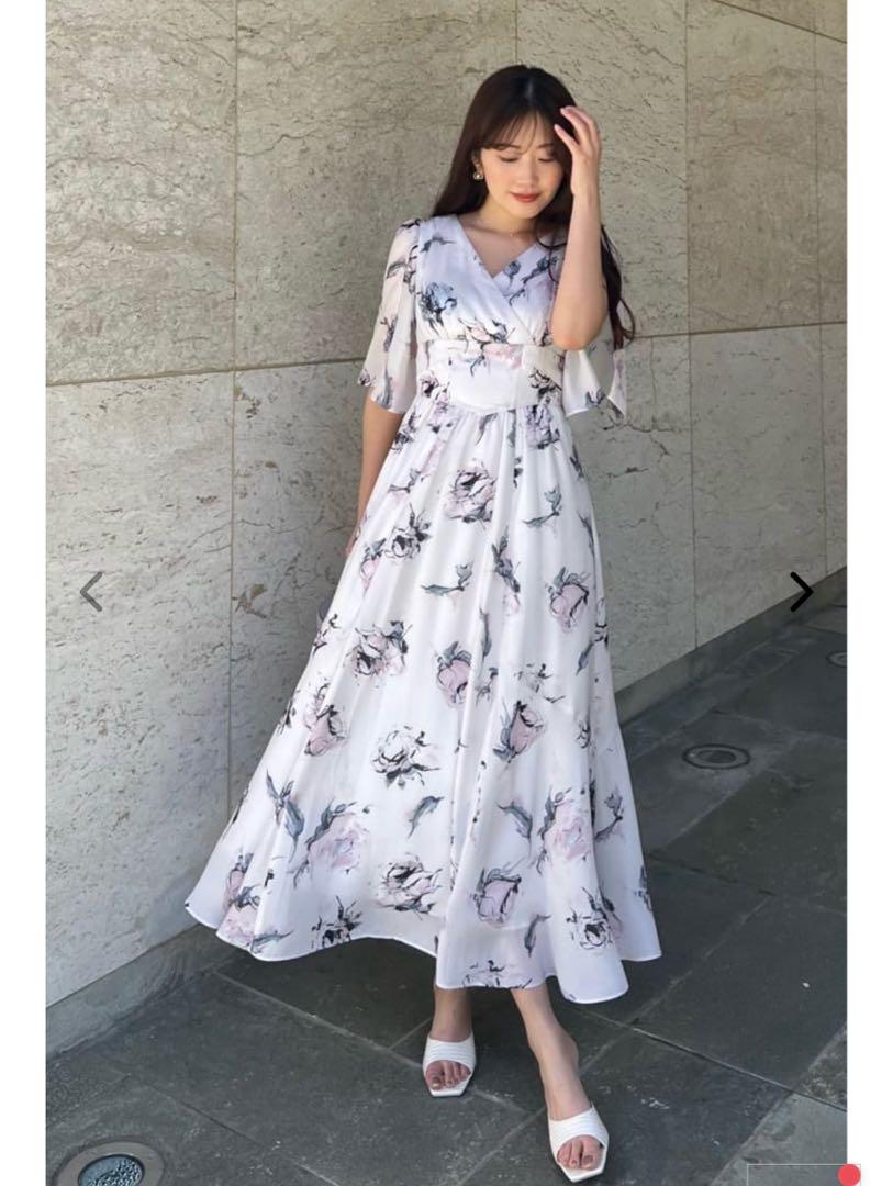 ワンピース herlipto Rose Bouquet S herlipto Rose Bouquet Dress Sサイズ