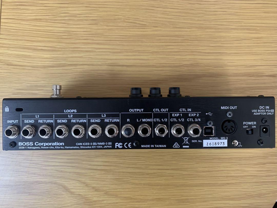 BOSS MS3 マルチエフェクトスイッチャー