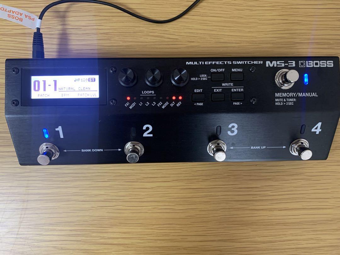 BOSS MS3 マルチエフェクトスイッチャー