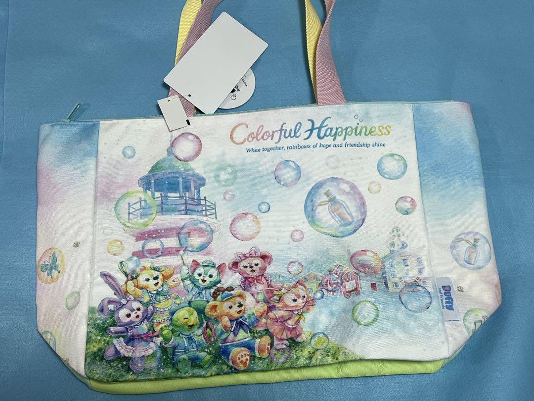 東京ディズニーシー　ダッフィー20周年　カラフルハピネス　トートバッグ①