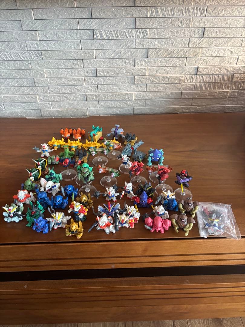 機動戦士ガンダムガチャポンSDガンダムフル カスタム 55個