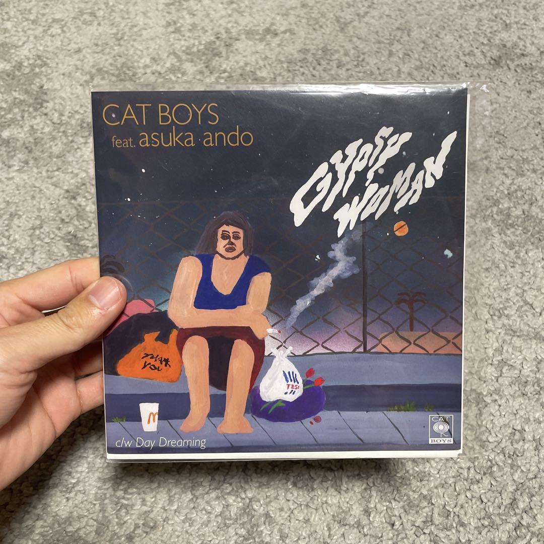 CAT BOYS asuka ando Gypsy Woman 7インチレコード Cat Boys Asuka Ando Gypsy Woman レコード7インチ