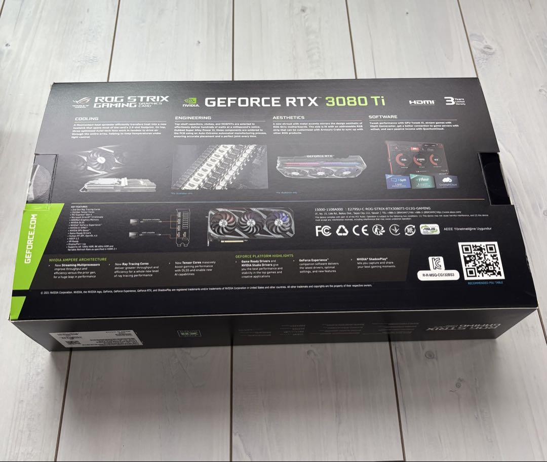 グラフィックボード・グラボ・ビデオカード ASUS ROG STRIX GeForce RTX 3080 Ti OC