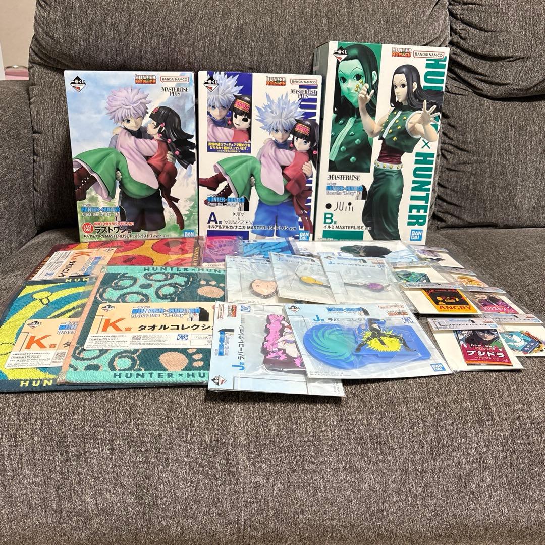 一番くじ ハンターハンター ラストワン賞 A賞 キルア アルカ B賞 イルミ 他新品、♥