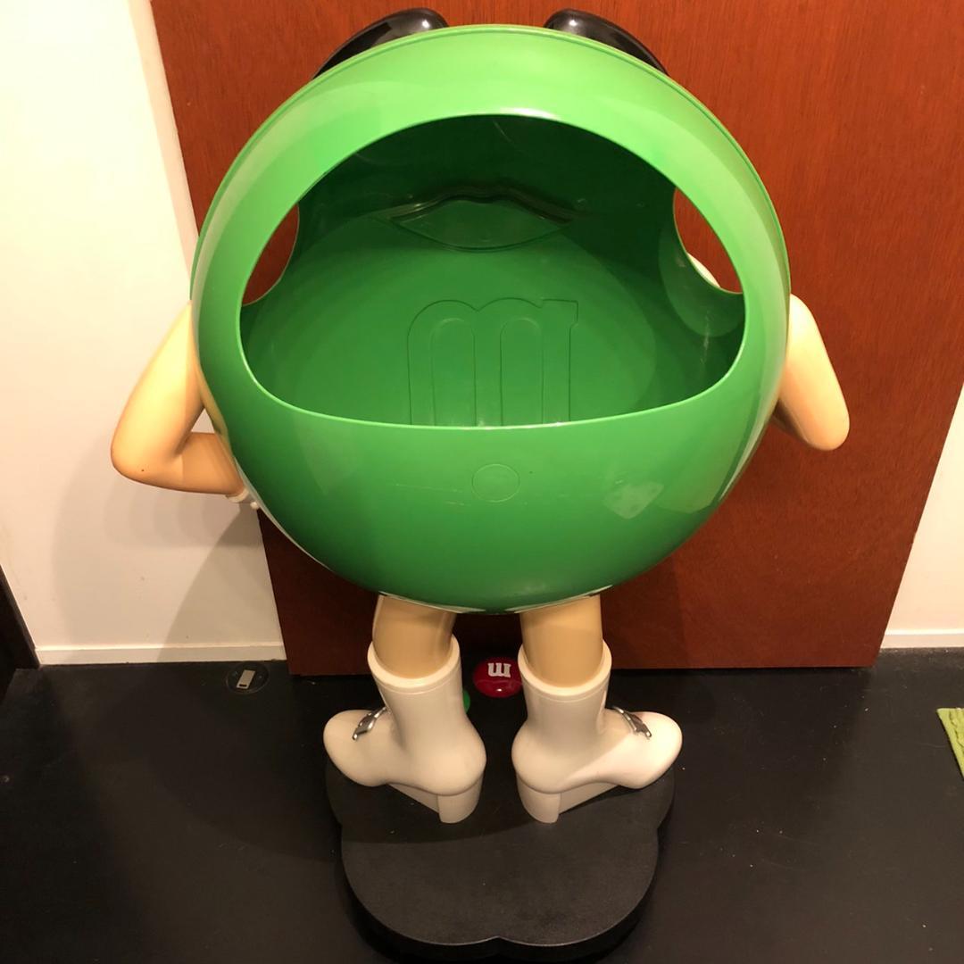 M&M's エムアンドエムズ　大型ディスプレイ　グリーン M&M's グリーン 大型 ストアディスプレイ ｜ glow ANTIQUES