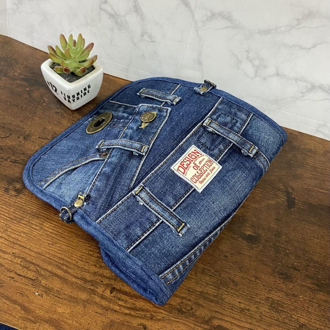 デニムリメイク【長財布】お財布バッグ ハンドメイド
