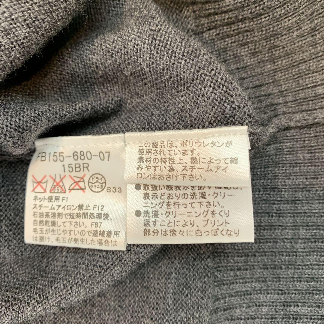 美品⭐️バーバリーロンドン ノバチェックライナー付 ニット