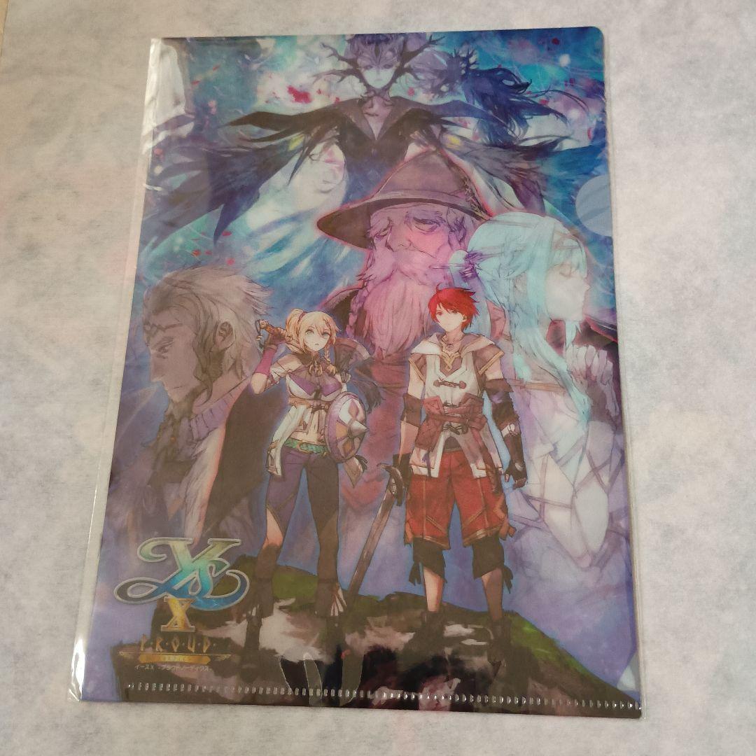 ファルコム 軌跡シリーズショッパー&クリアファイル イースⅩ