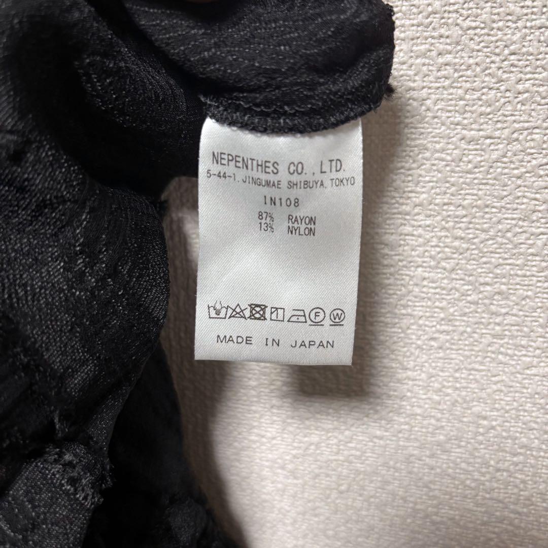 Needles 21SS ペイズリー　ヒザデルパンツ シースルー ワイドパンツ