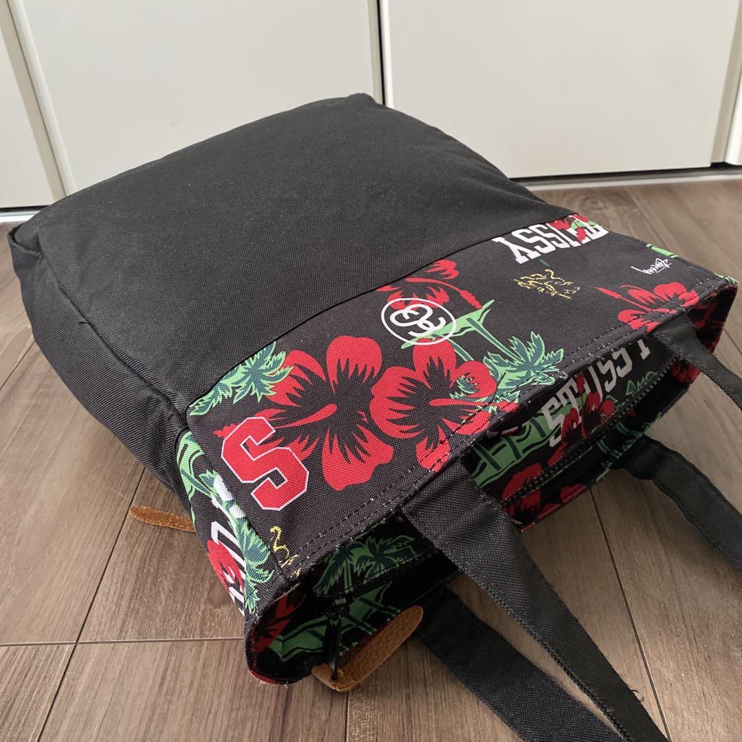 希少品★ STUSSY×Herschel トートバッグ　ステューシー　ハーシェル