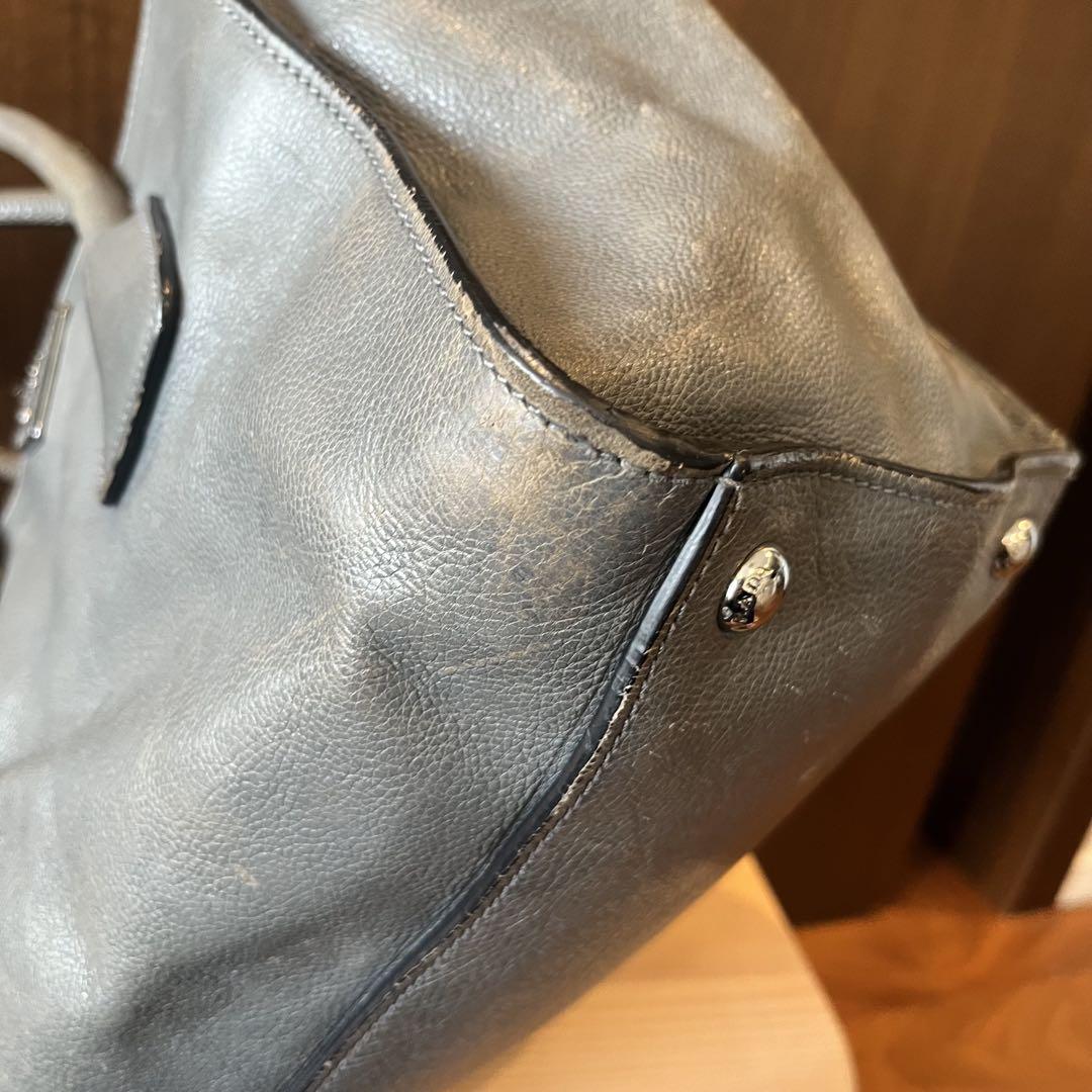 Prada ガレリア レザーミニバッグ | ブルー | FARFETCH JP
