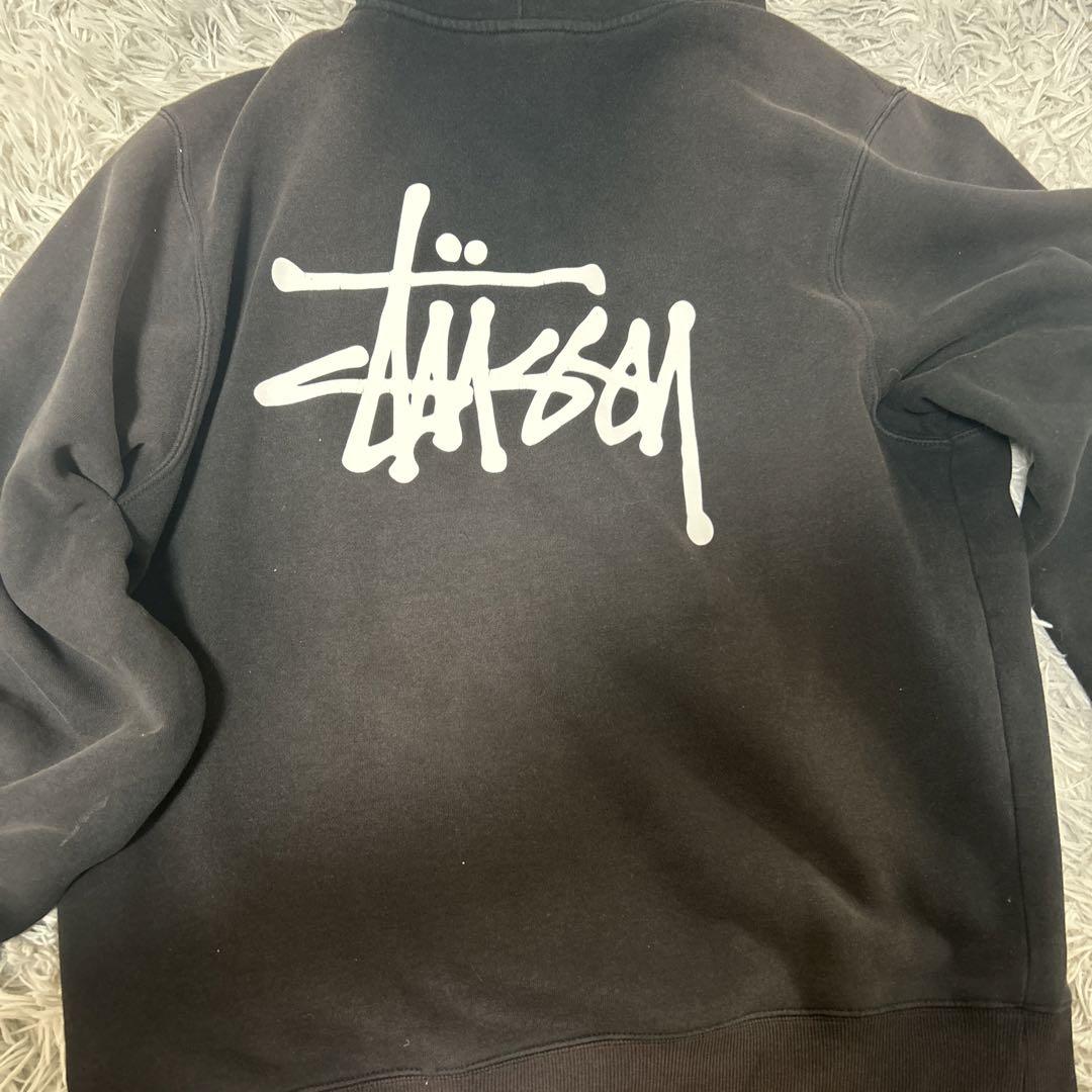 STUSSYパーカーブラック