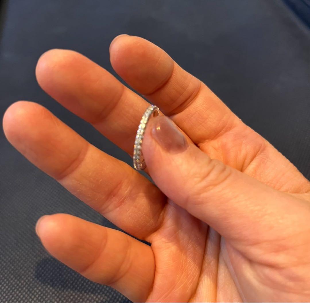 Cartier エタンセル　フルダイヤリング　WG