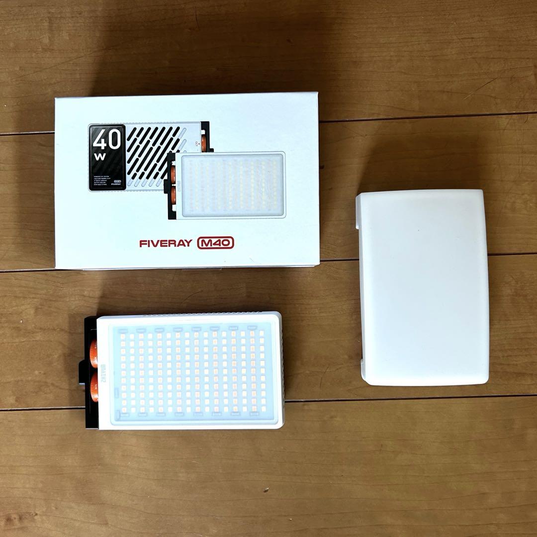 ZHIYUN FIVERAY M40 40W ビデオライト ディフューザー付