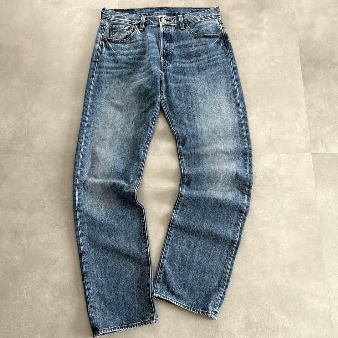リーバイス 美品 501 デニムパンツ ウォッシュ加工 Gパン【W30】