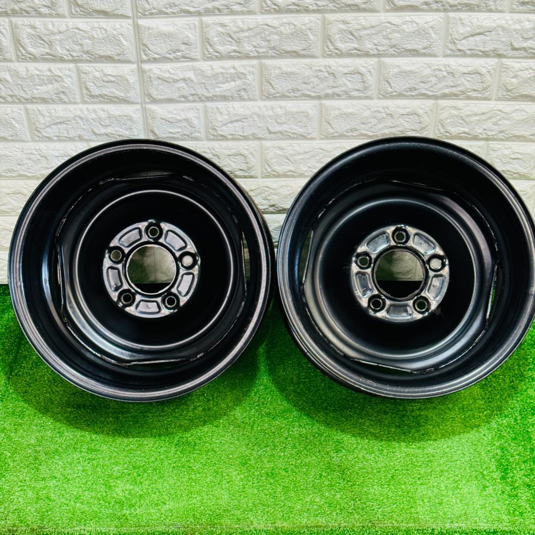 シボレー GMC系　スチールホイール R15×7J　5H-127 +127　2本