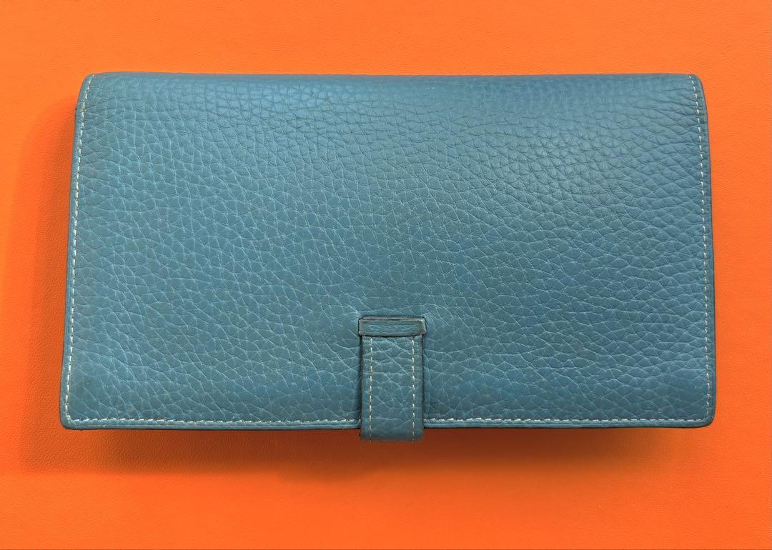 【正規品美品】HERMES エルメス　べアンスフレ　刻印⬜︎L 長財布　財布