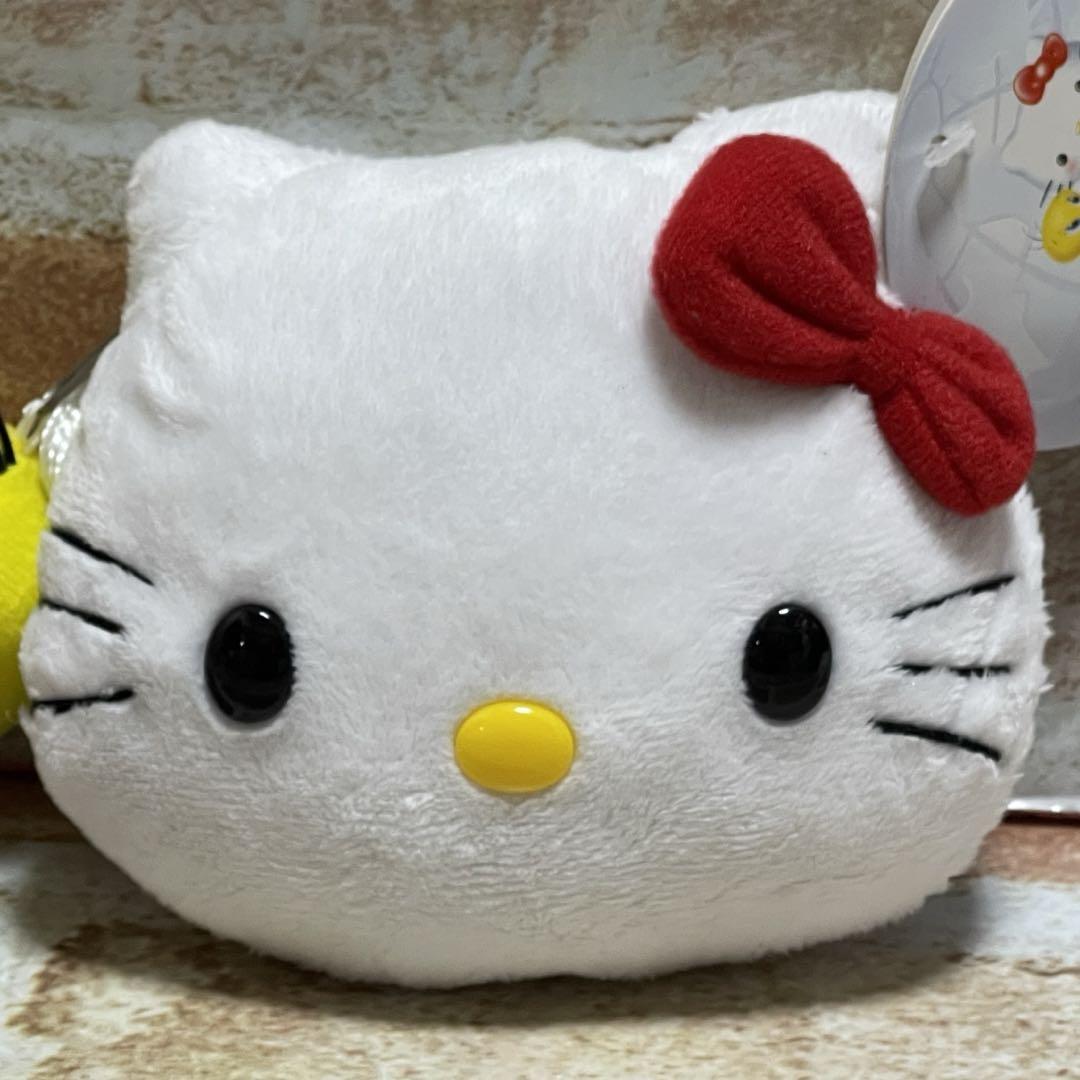 【激レア】ハローキティ トゥイーティー ぬいぐるみ ポーチ ポシェット ハローキティ トゥイーティー ぬいぐるみ ポーチ ポシェット