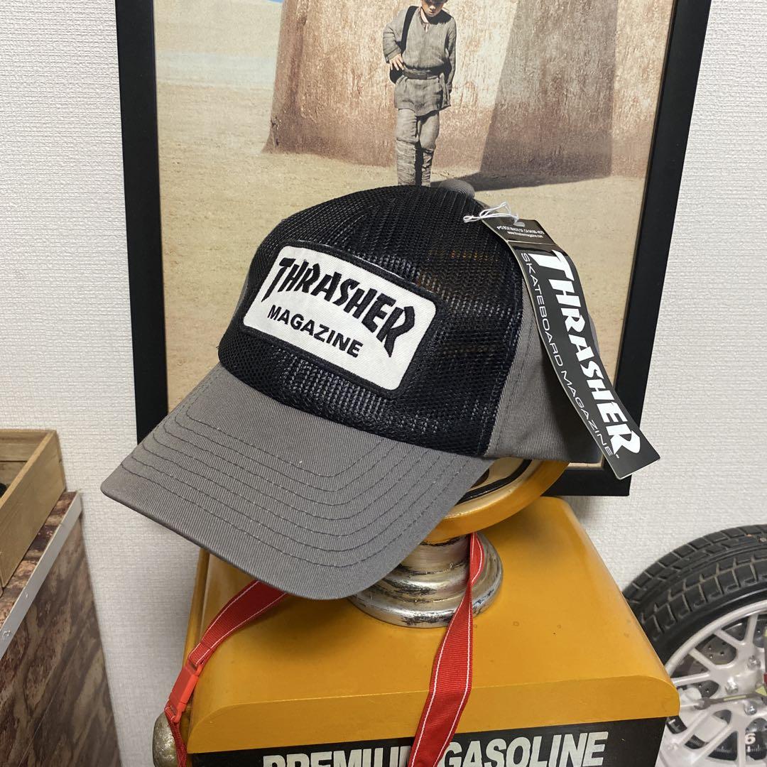 未使用　スラッシャー THRASHER キャップ　トラッカー　CAP 00s