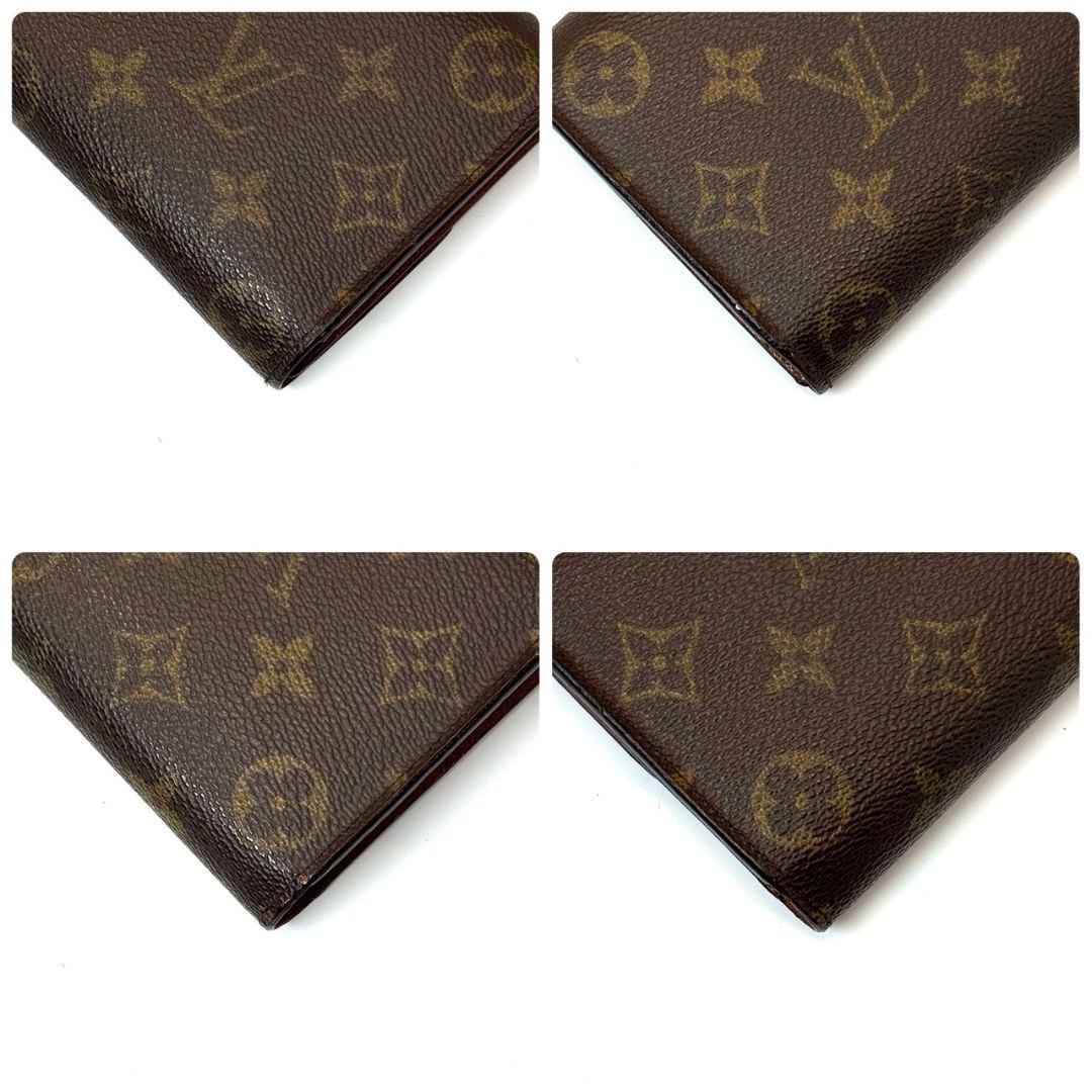 【美品】ルイヴィトン モノグラム ポルトトレゾール インターナショナル ブラウン ルイヴィトン ポルトトレゾールインターナショナル モノグラム