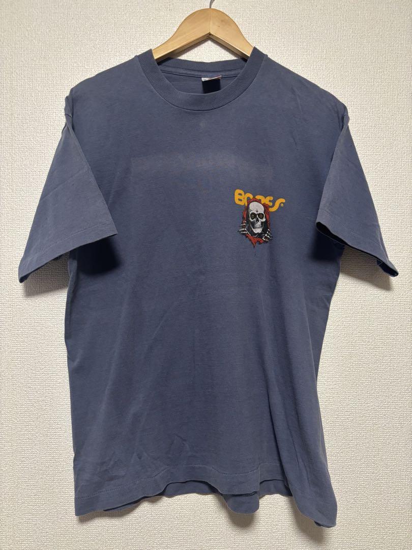 POWELL PERALTA(パウエルペラルタ) / 90S/USA製/覗きBONES/T