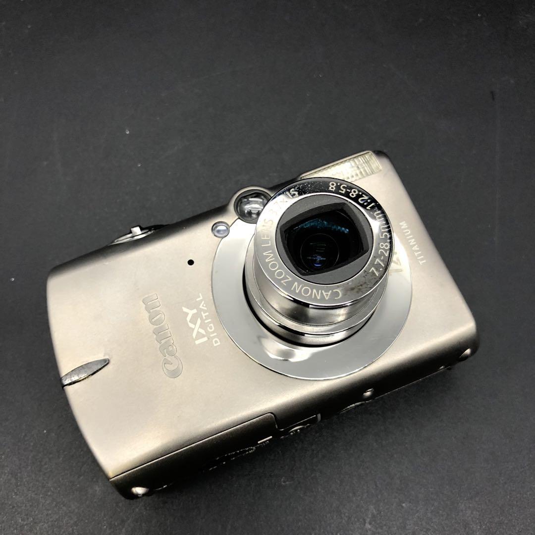 【動作確認済】Canon IXY DIGITAL 2000 IS チタンシルバー