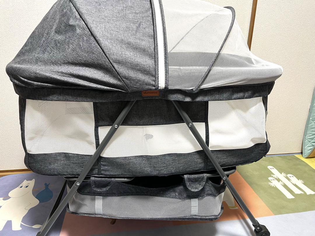 〘美品〙UBRAVOO ベビーベッド 折りたたみ式 ※追記あり 12/22迄