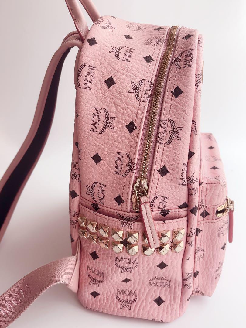MCM リュック ソフトピンク sサイズ スモール - メルカリ