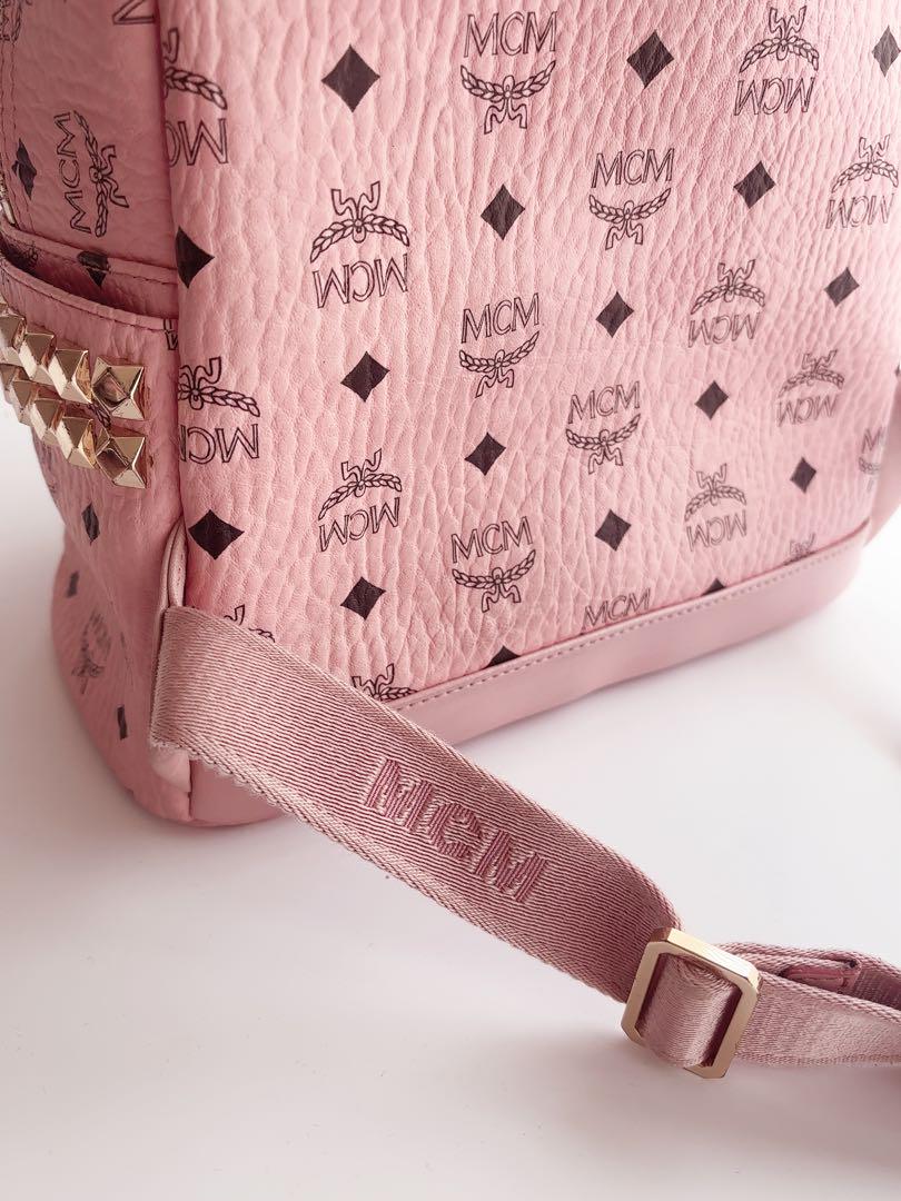 MCM リュック ソフトピンク 正規品 スモールサイズ Sサイズ MCM リュック ソフトピンク Sサイズ