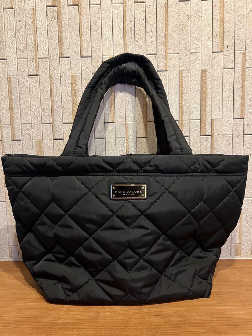 MARC JACOBS キルティングトートバッグ ブラック