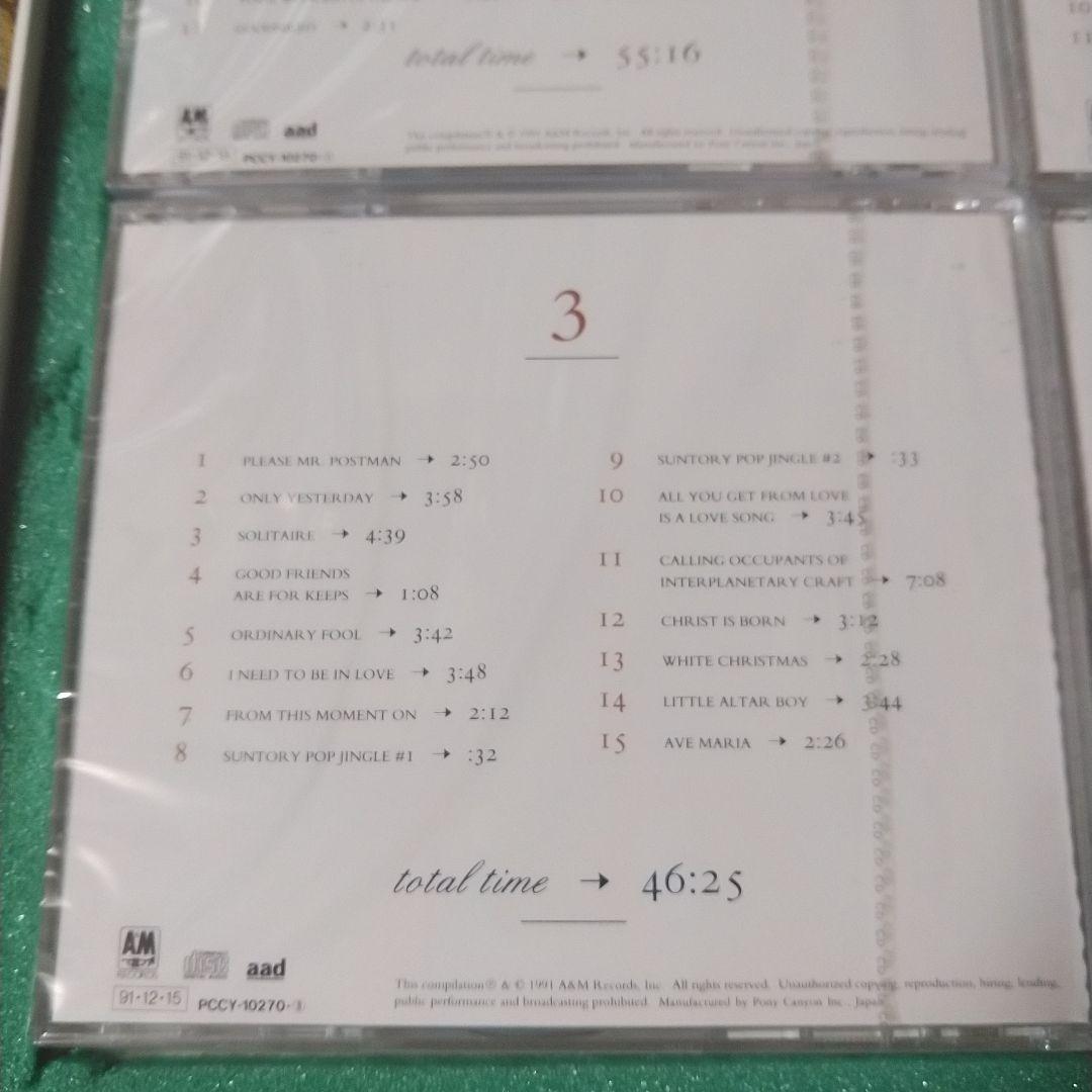 カーペンターズ/カーペンターズ大全集　永久保存盤4枚組