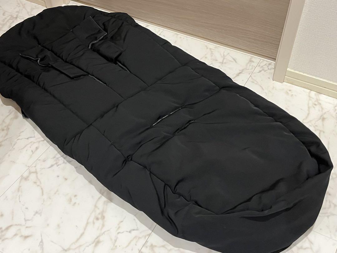 【極美品】Cybex プラチナムフットマフ　 グレー ブラック