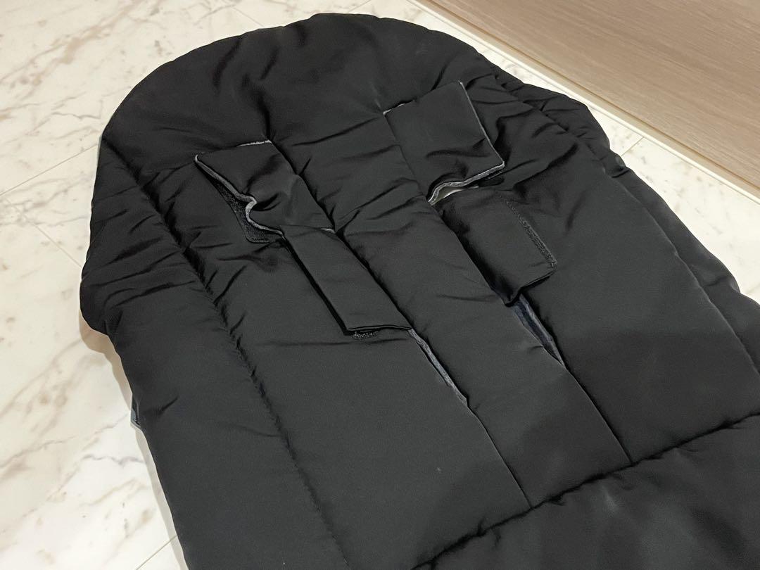 【極美品】Cybex プラチナムフットマフ　 グレー ブラック