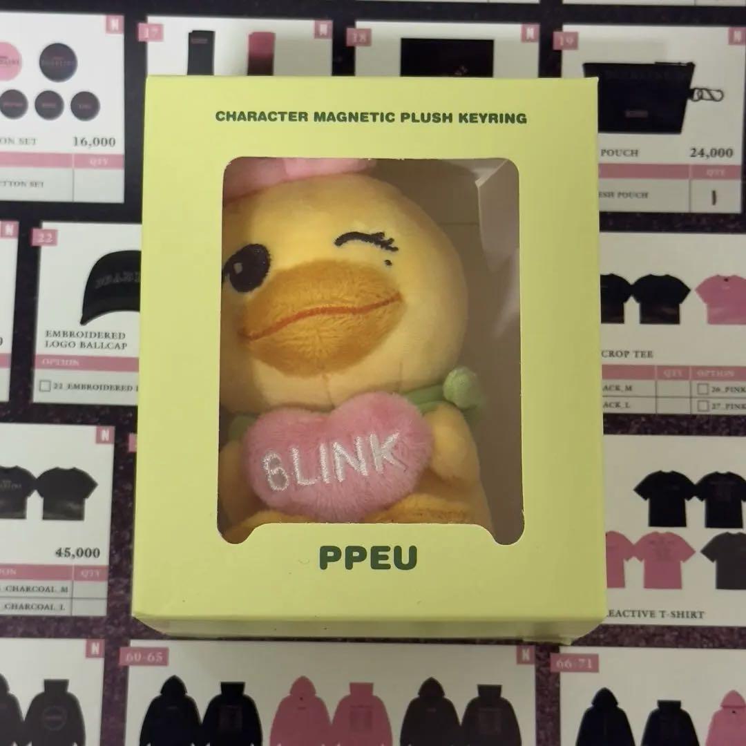 BLACKPINK DEADLINE キャラクターマグネットプラッシュキーリング